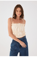 Blusa Bata Franzida