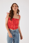 Blusa Bata Franzida