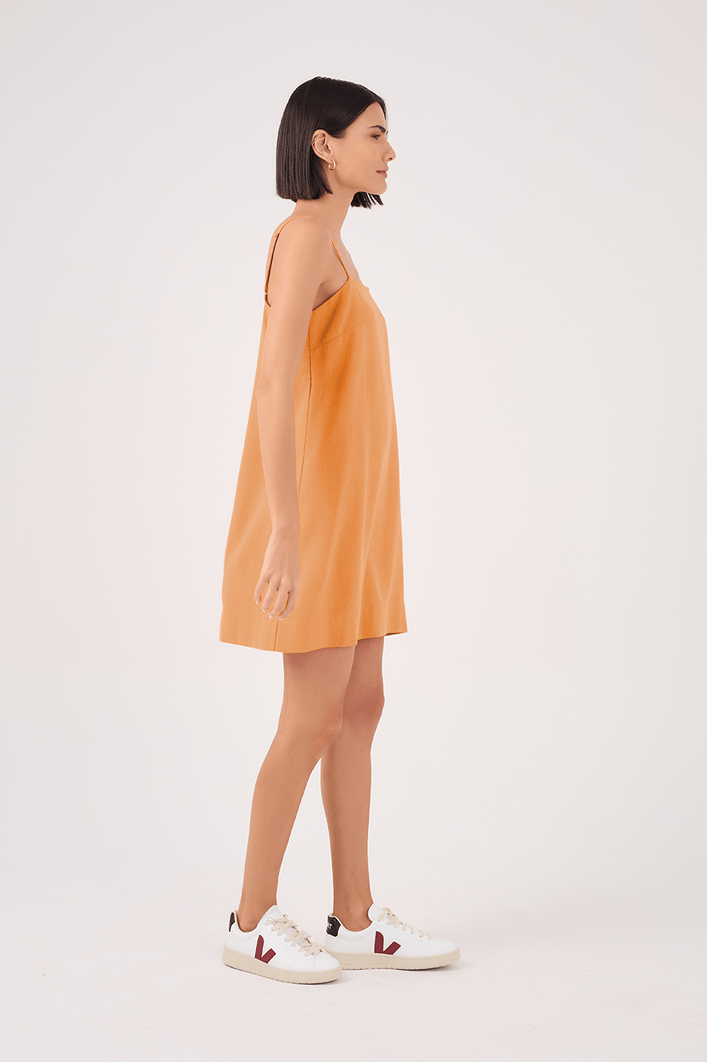 Vestido Linho Retinho