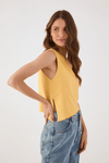 Blusa Linho Assimetrica Ombro So