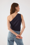 Blusa Linho Assimetrica Ombro So