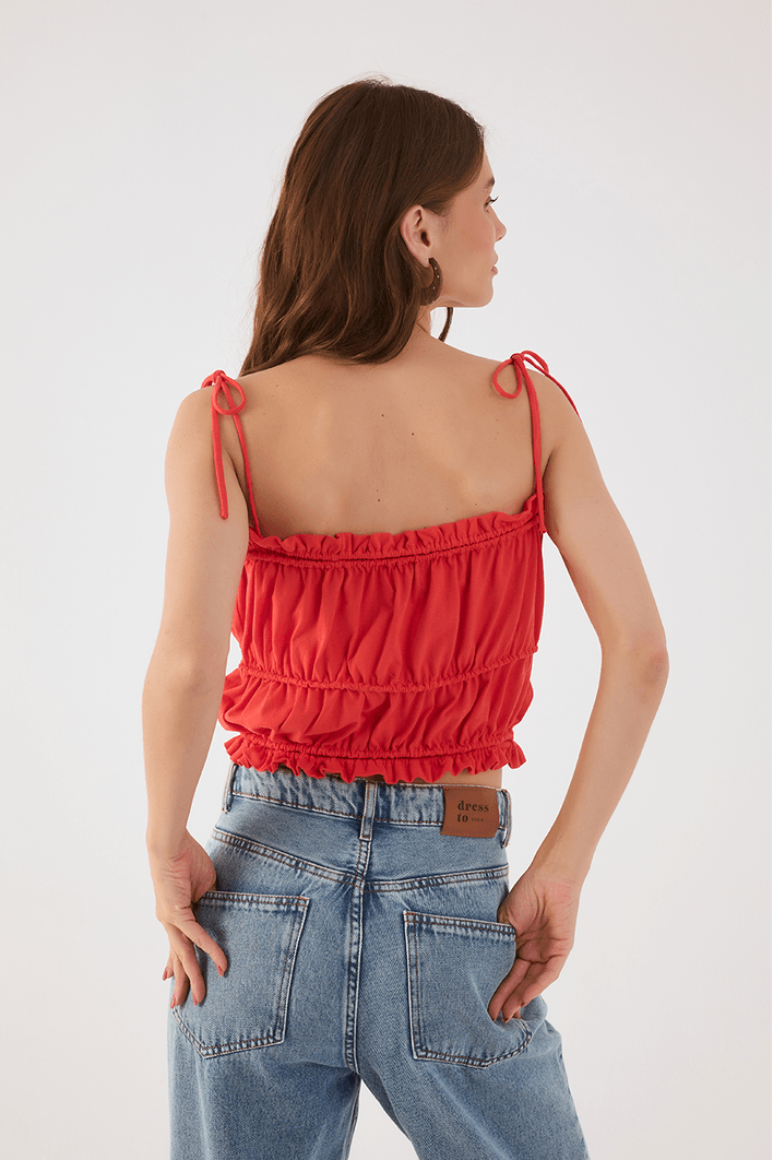 Blusa Bata Franzida