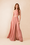 Vestido Longo Ombro Só Drapeado