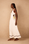 Vestido Cropped Linho Vivos Coloridos