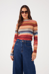Blusa Tule Estampa Arpoador