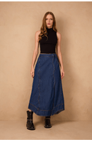 Saia Jeans Maré Cheia