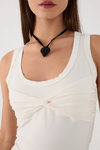 Blusa Com Sobreposição