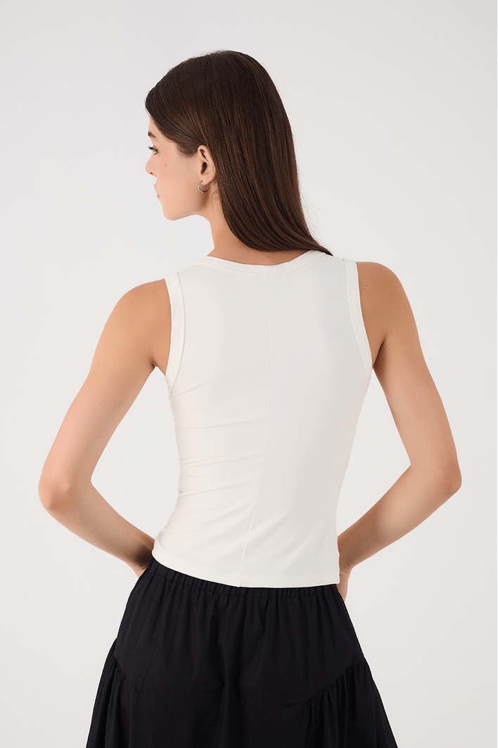 Blusa Com Sobreposição