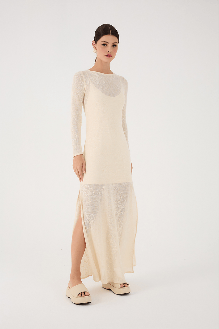 Vestido Jacquard Grumari