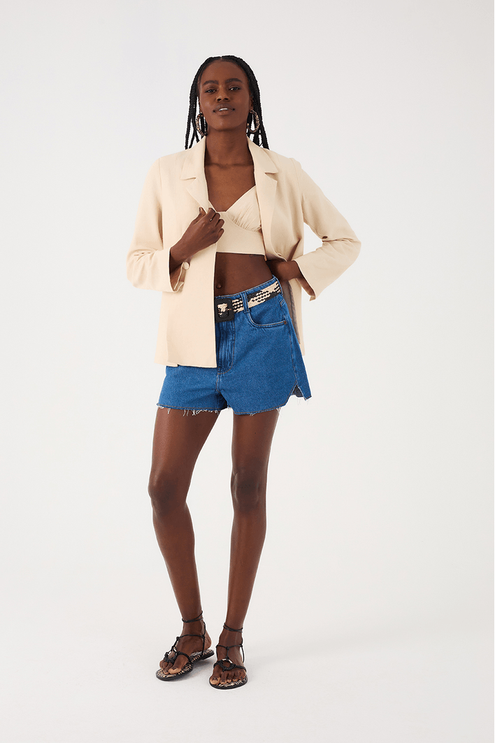 Short Jeans Boyfriend Clear