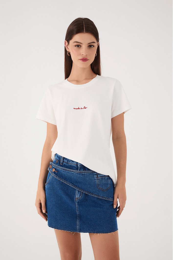 T-shirt Bordado Made In Rio