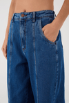 Calça Jeans Recorte Frente
