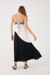 Vestido Cropped Linho Pala Crochê