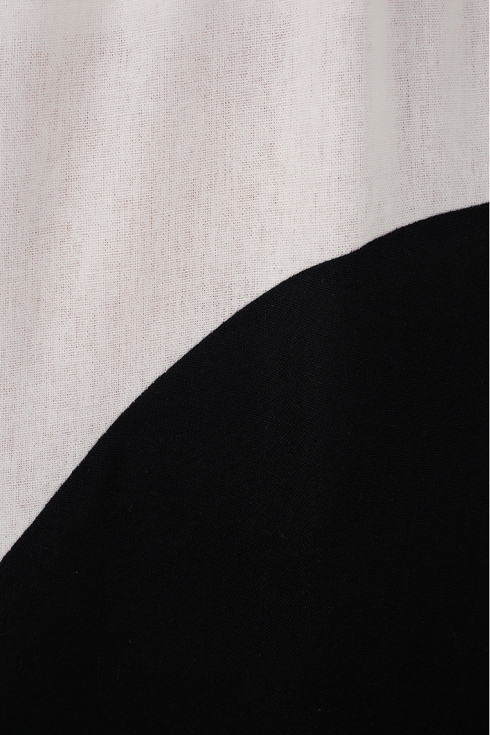 Vestido Cropped Linho Pala Crochê