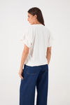 Blusa T-shirt Manga Franzida