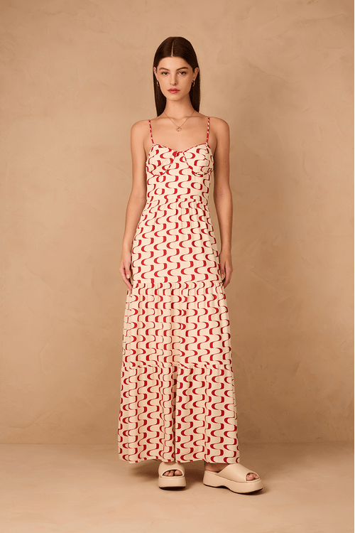 Vestido Cropped Estampa Copanema
