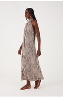 Vestido Cropped Cambraia Estampa Leme