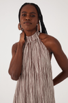 Vestido Cropped Cambraia Estampa Leme