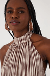 Vestido Cropped Cambraia Estampa Leme