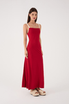 Vestido Cropped Franzido Lateral