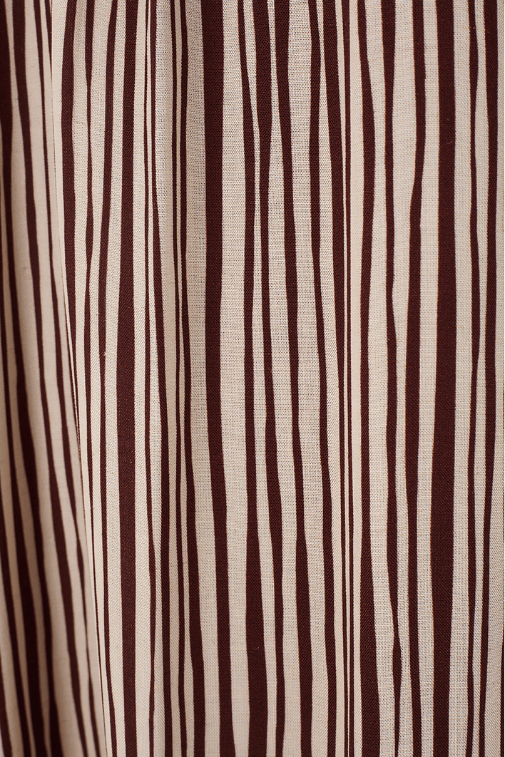 Vestido Cropped Cambraia Estampa Leme