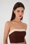 Top Cropped Linho