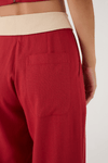 Calça Linho Cós Dobrado