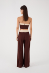 Calça Linho Cós Dobrado