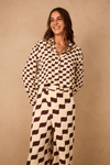 Camisa Crepe Estampa Bossa Nova