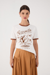 T-shirt Silk Biscoito
