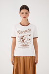 T-shirt Silk Biscoito