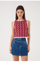 Saia Jeans Detalhe Frente