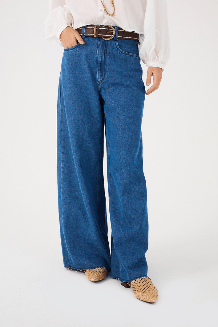 Calça Jeans Boyfriend Clear
