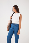 Blusa Malha Com Rib