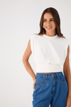 Blusa Malha Com Rib