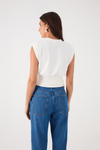 Blusa Malha Com Rib