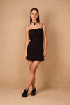 Vestido Curto Franzido