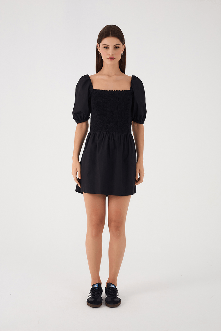 Vestido Algodão Lastex