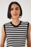 Vestido Estampa Listra P/b