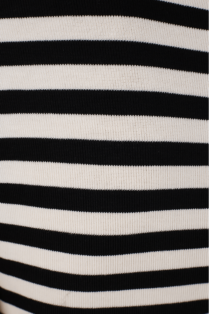 Vestido Estampa Listra P/b