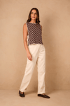 Calça Sarja Basic Pespontos