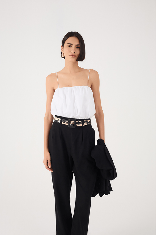 Body Algodão Blusado