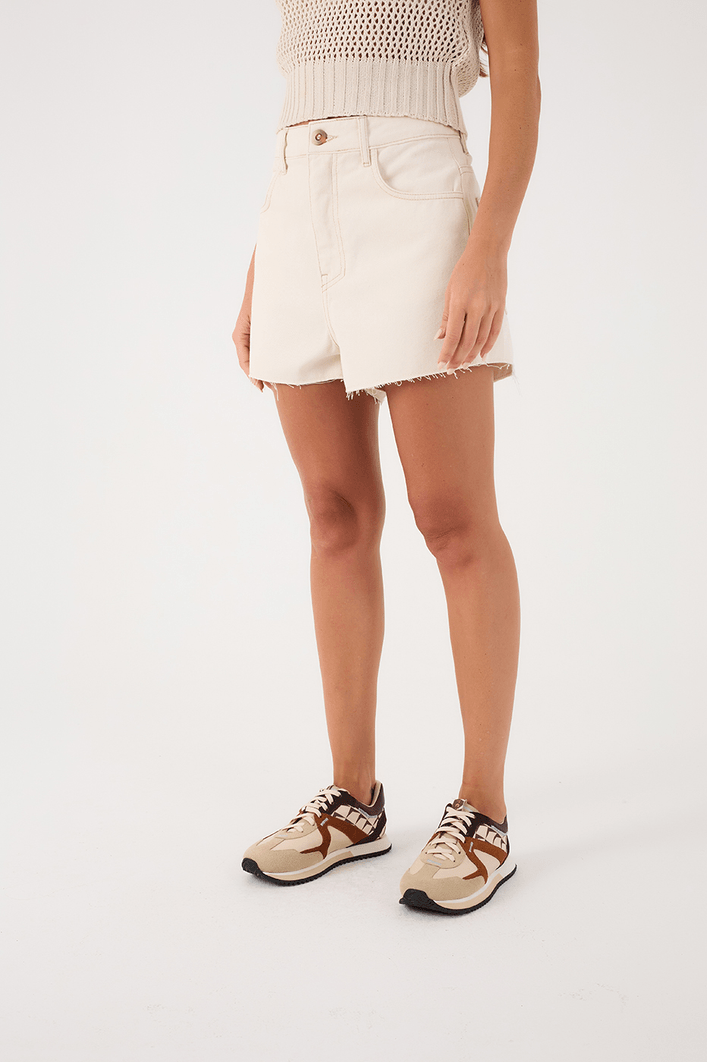 Short Sarja Bolso Pesponto