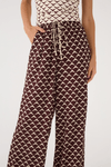 Calça Cós Elástico Estampa Asa Delta