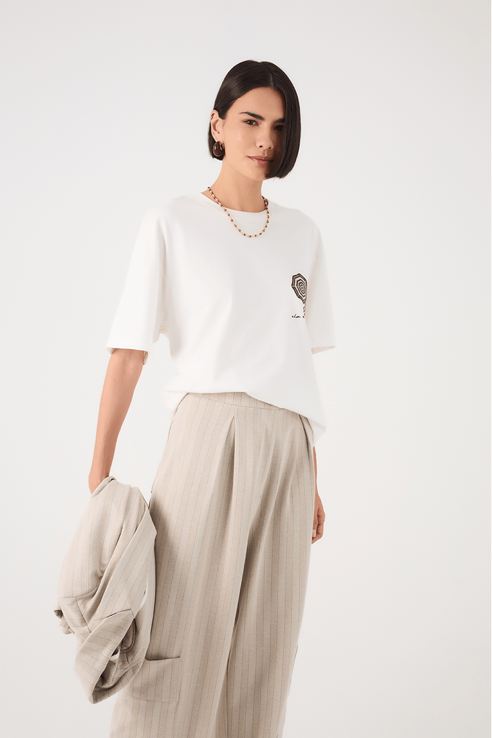 T-shirt Silk Ela É Carioca