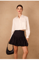 Camisa Cropped Algodão