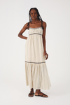 Vestido Longo Algodão Vivos
