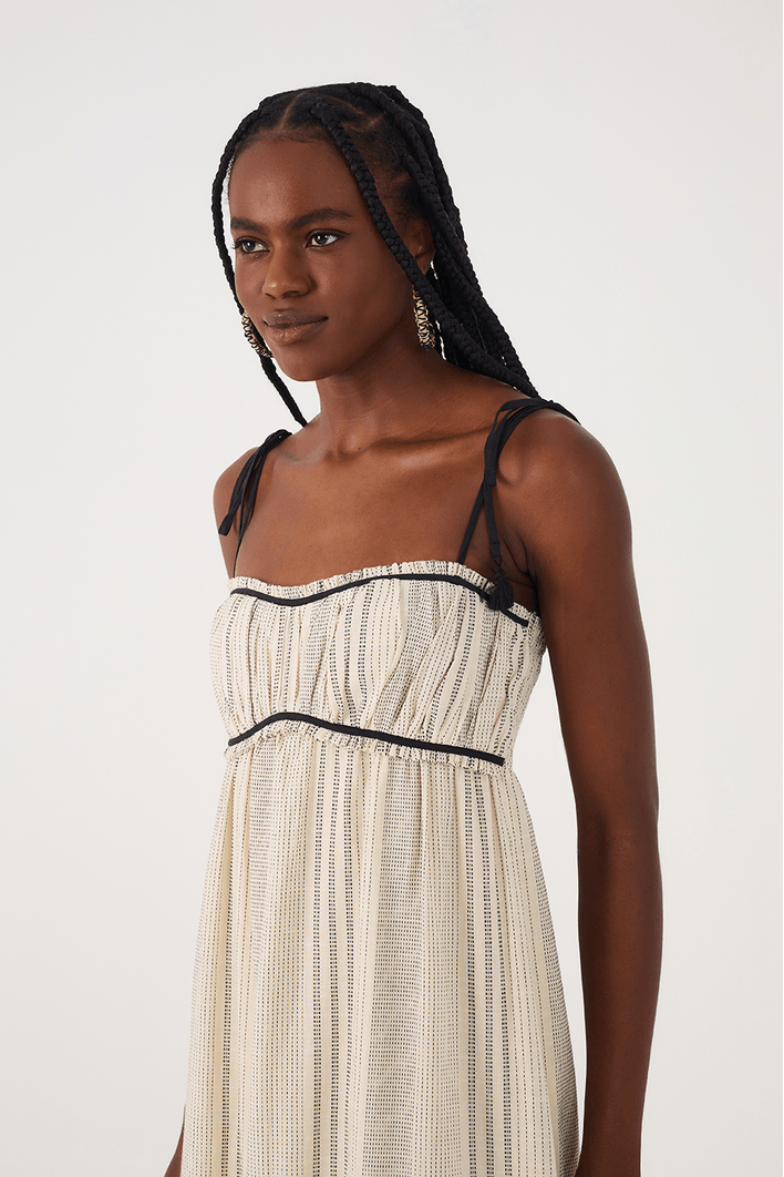 Vestido Longo Algodão Vivos