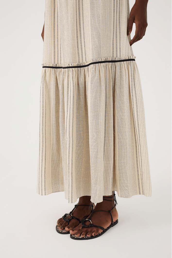 Vestido Longo Algodão Vivos