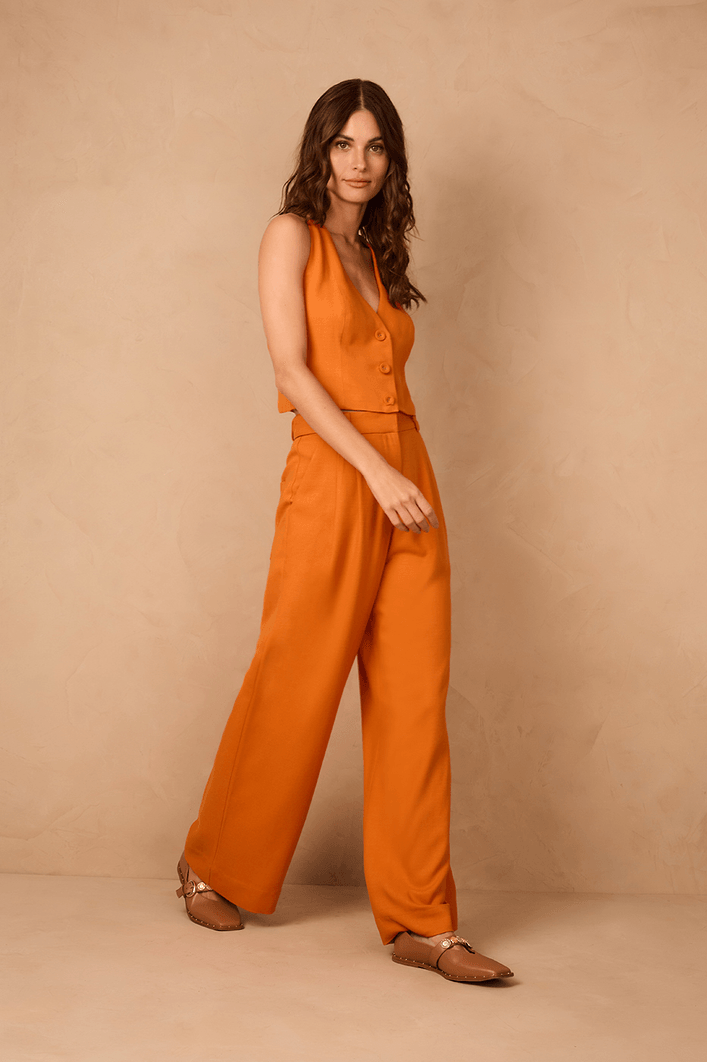 Calça Alfaiataria Aleta Cós